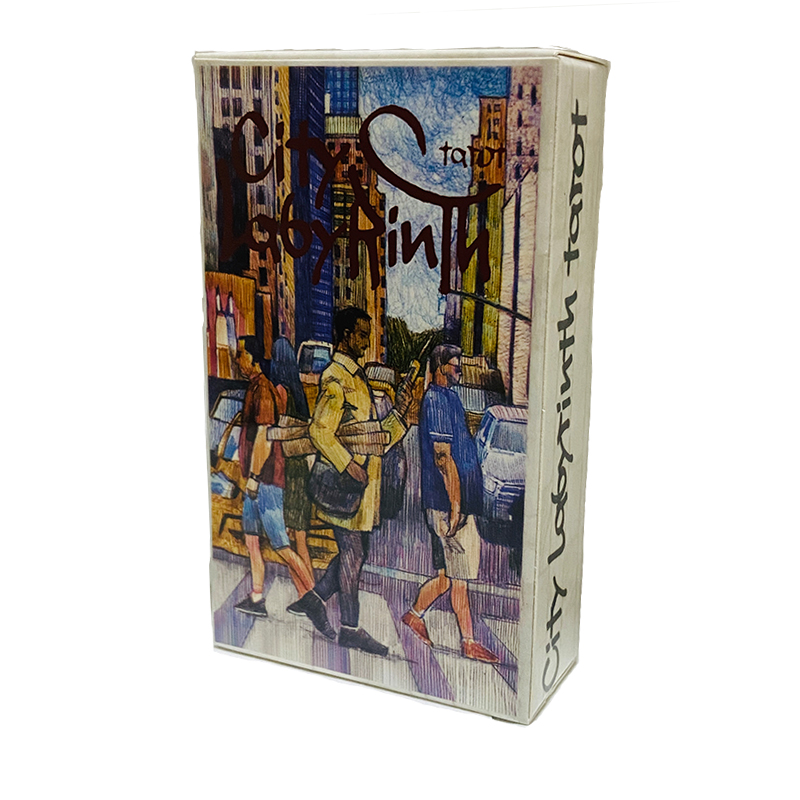Board Game Live - Carte dei Tarocchi City Labyrinth, Mazzo