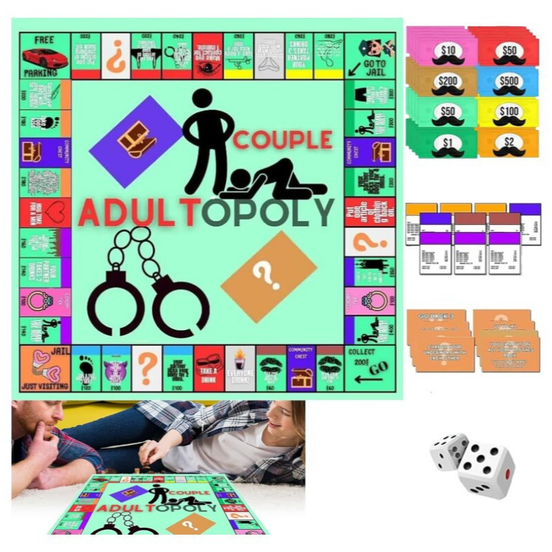 Board Game Festival - Gioco da Tavolo per Coppie Monopoly,