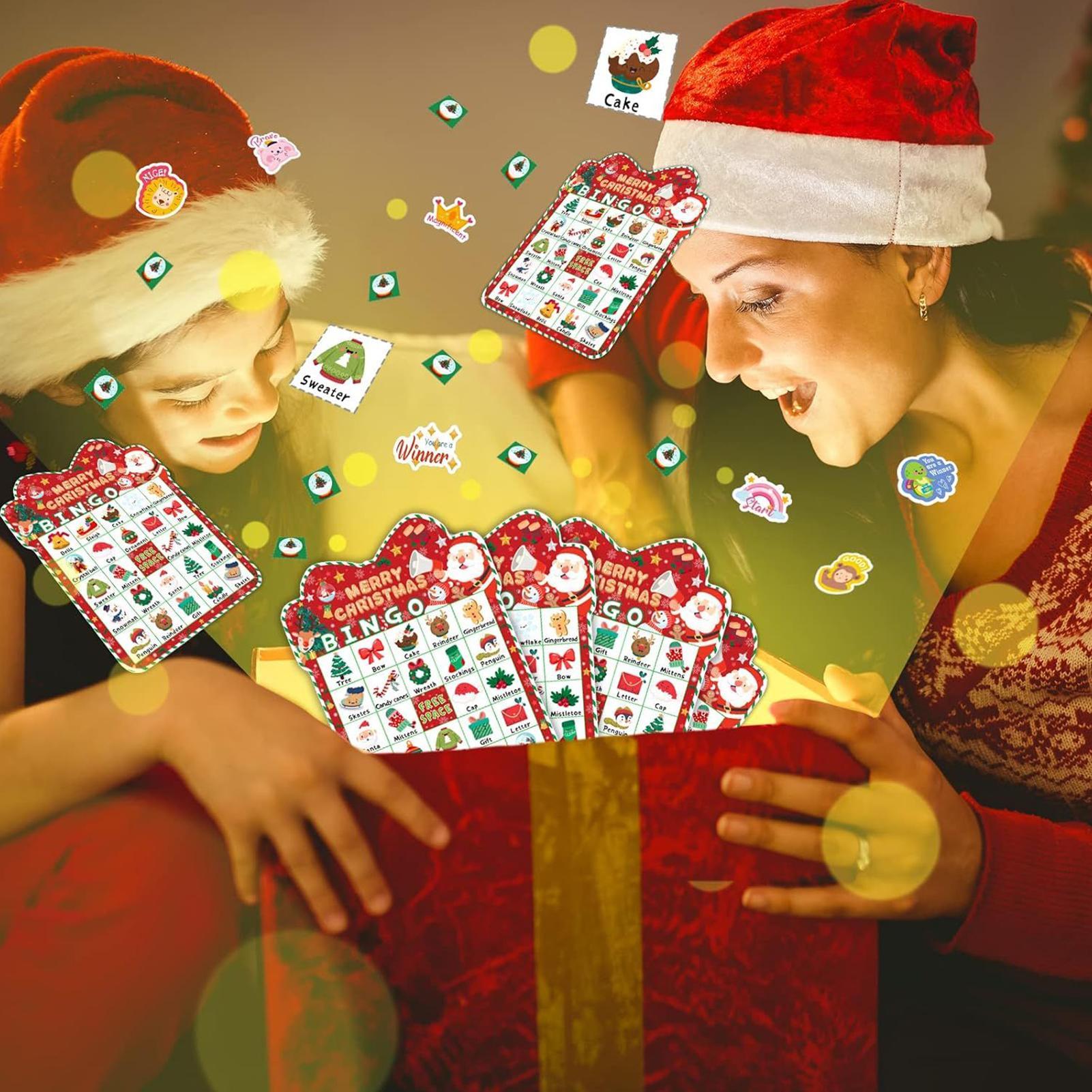 Board Game Festival - Carte da bingo di Natale Set