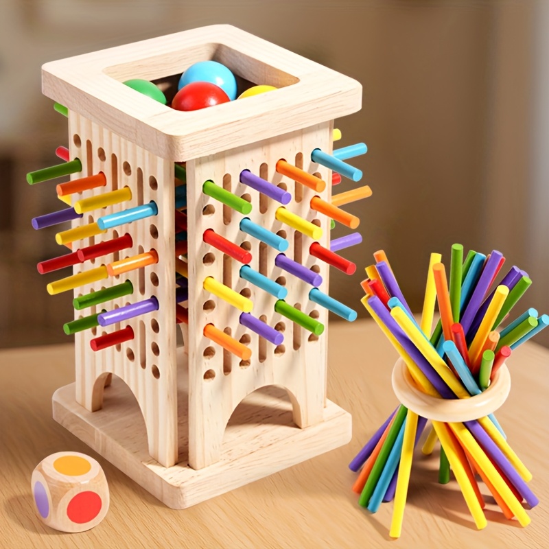Board Game Family - Gioco da tavolo in legno Montessori