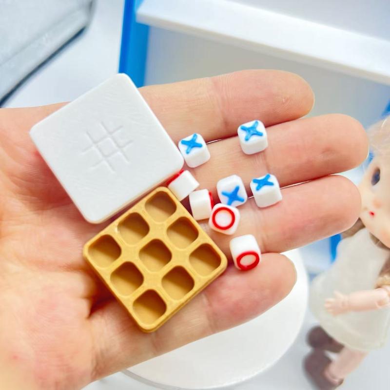 Board Game Live - Mini Gioco Tic Tac Toe, Accessori