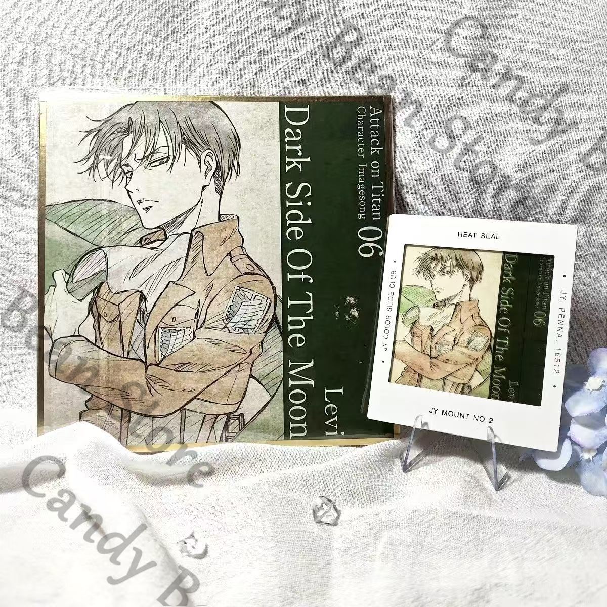 Board Game Illustrator - Attacco anime su Titano Levi Ackerman