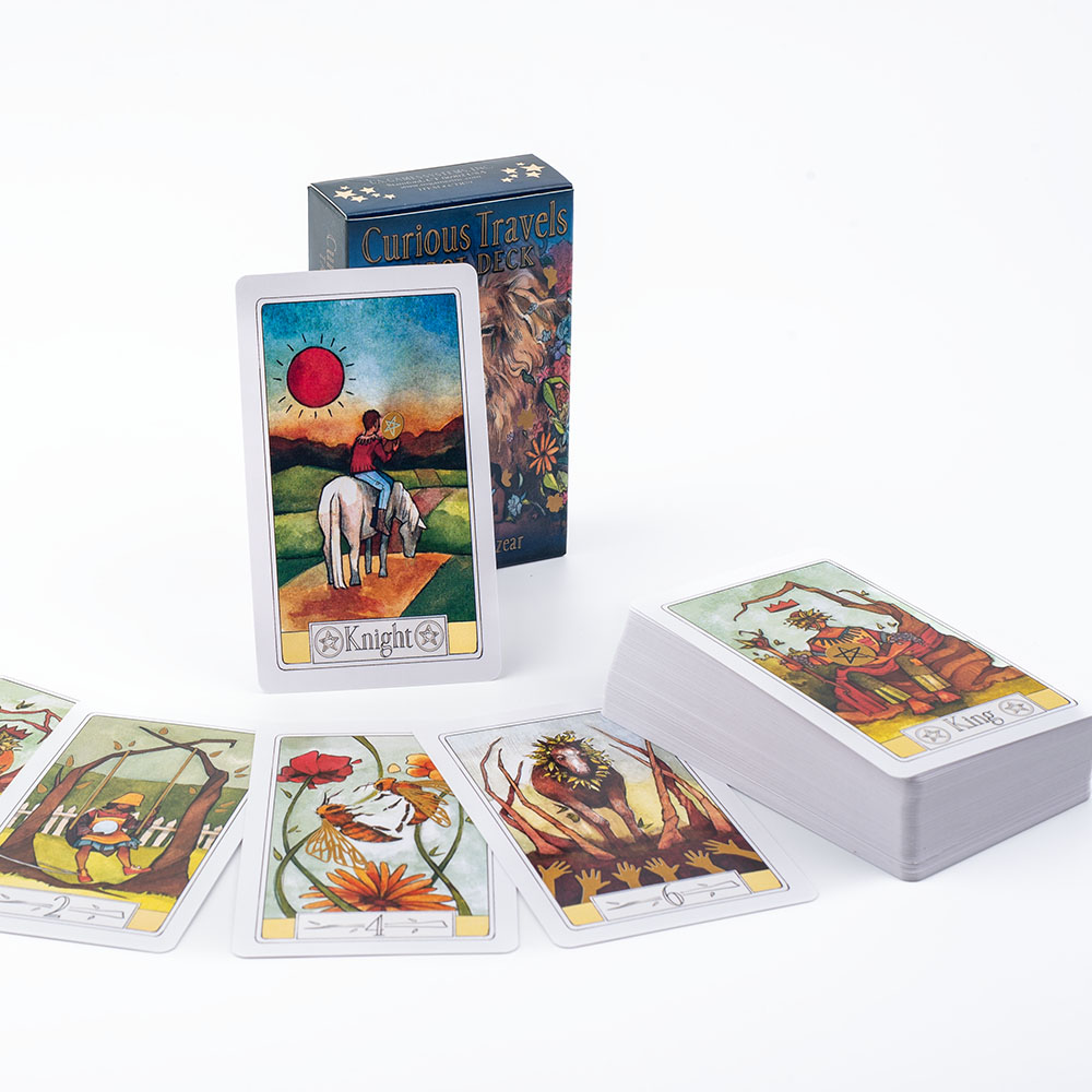 Board Game Illustrator - Curious Travels Tarocchi 10,3 * 6