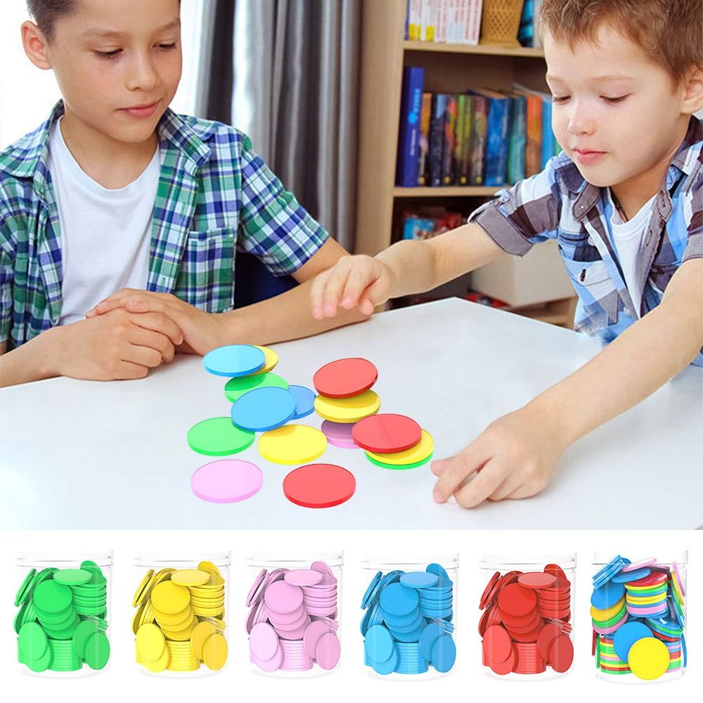 Board Game Impostor - 100 Pezzi di Fiches in Plastica