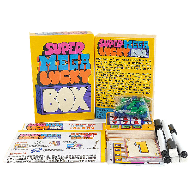 Super Mega Lucky Box Gioco da  - Board Game Strategi recensione e prezzo