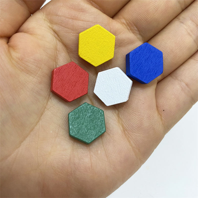 50 pezzi in legno prisma esago - Board Game Impostor recensione e prezzo