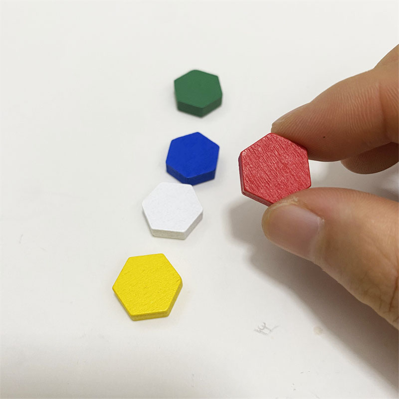 50 pezzi in legno prisma esago - Board Game Impostor recensione e prezzo