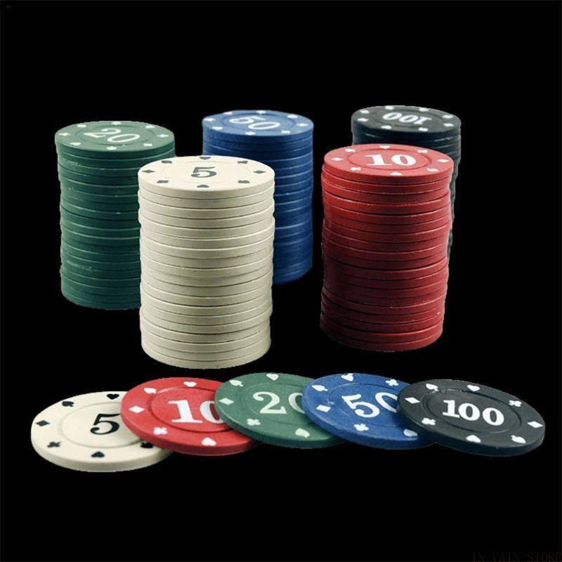 M5TC 100 pezzi 5 colori fiches - Board Game Vault recensione e prezzo