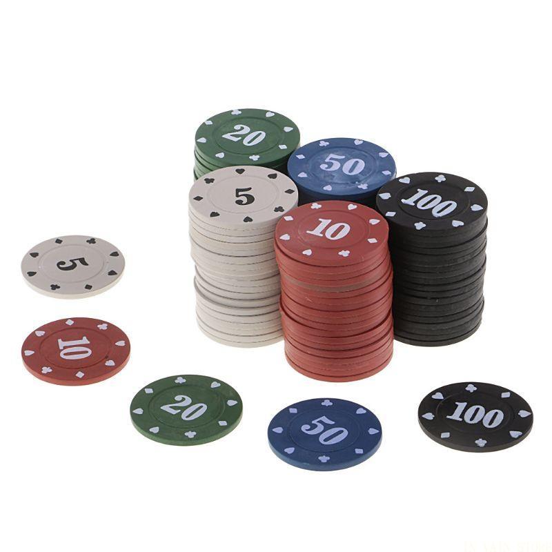 M5TC 100 pezzi 5 colori fiches - Board Game Vault recensione e prezzo