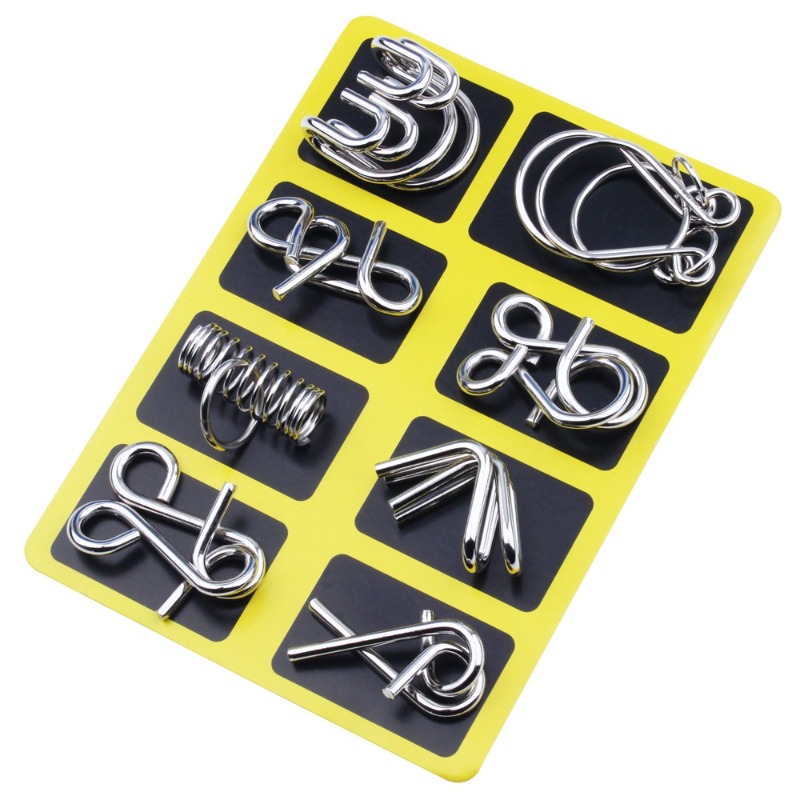 Set di 8 Puzzle in Metallo, Cl - Board Game Pdf recensione e prezzo