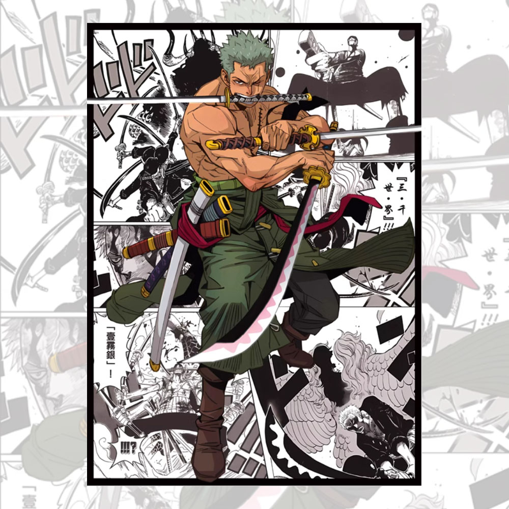60PCS 66x91mm One Piece Anime  - Board Game Illustrator recensione e prezzo