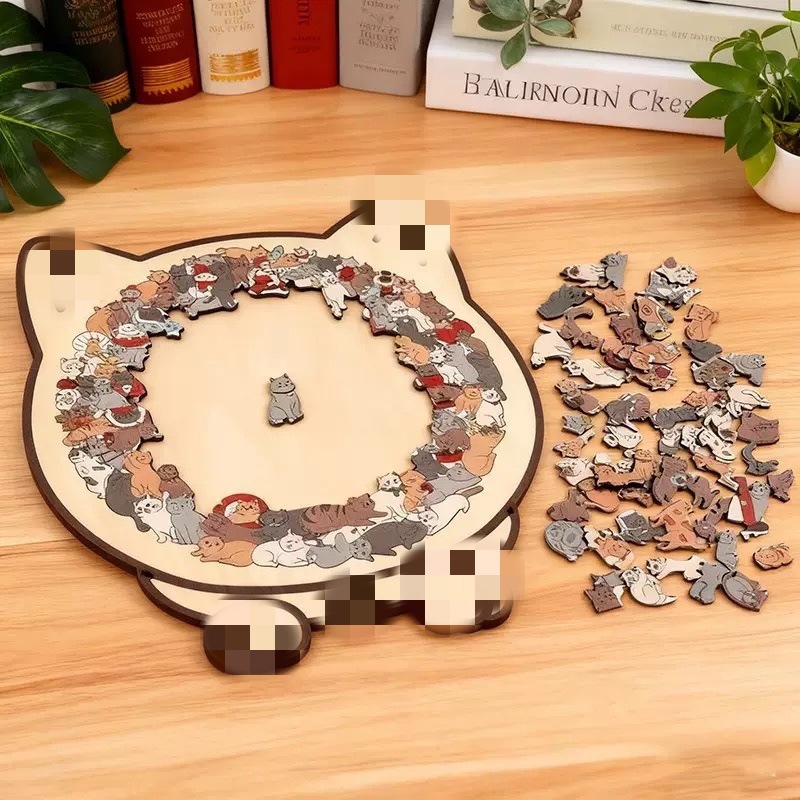 Puzzle in Legno a Forma di Gat - Board Game Festival recensione e prezzo